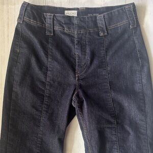 Anthropologie Pilcro Women's Dark Indigo Cropped Jeans in Excellent Cond Size 29